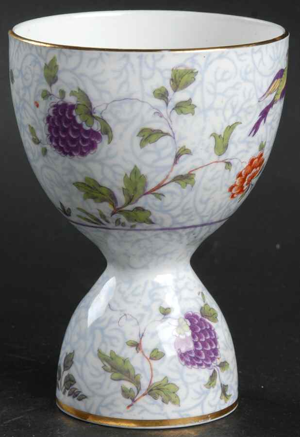 Bird of Paradise Double Egg Cup by Crown Staffordshire-1