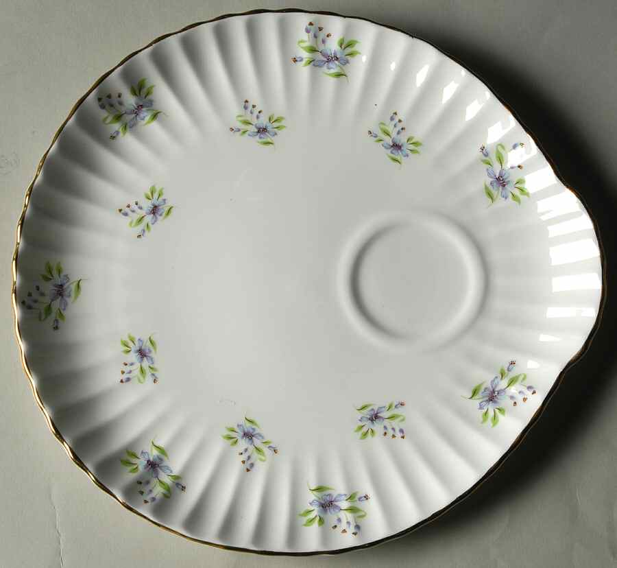 Charmaine Snack Plate by Crown Staffordshire-1
