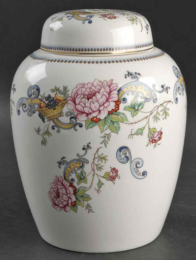 Chelsea Manor Large Ginger Jar & Lid by Crown Staffordshire-1