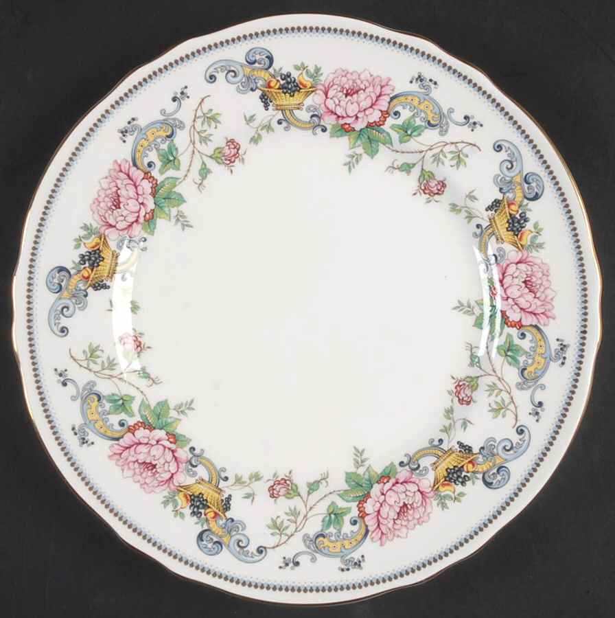 Chelsea Manor Salad Plate by Crown Staffordshire-1