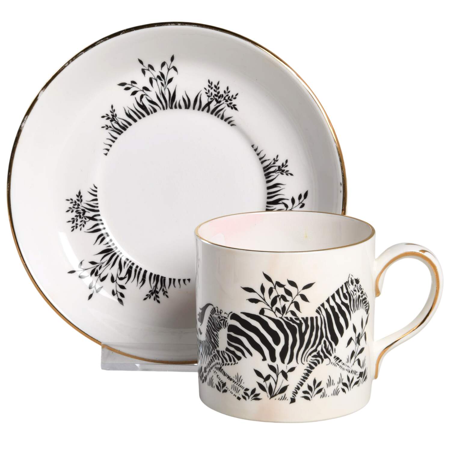 CRS3 Flat Cup & Saucer Set by Crown Staffordshire-1
