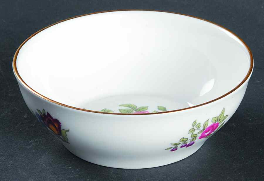 Dresden Spray Bowl for Tea Strainer by Crown Staffordshire-1