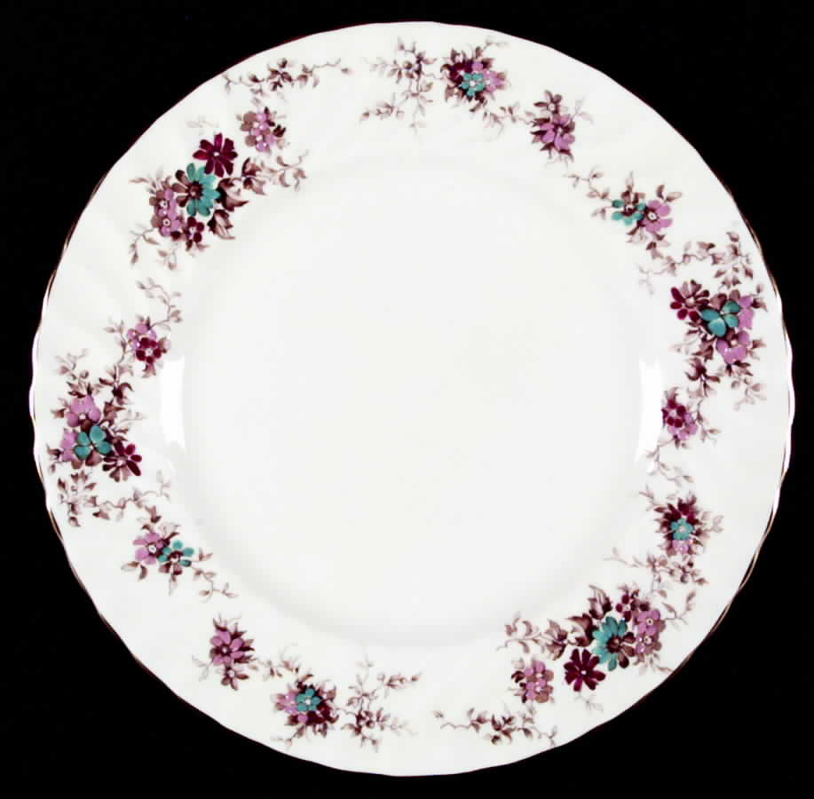 Elizabethan Dinner Plate by Crown Staffordshire-1