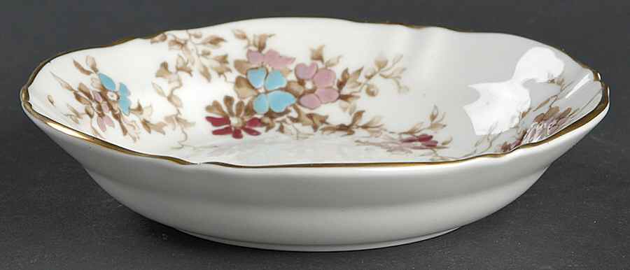 Elizabethan Fruit/Dessert (Sauce) Bowl by Crown Staffordshire-1