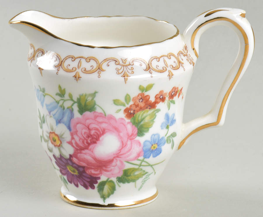 England's Bouquet Mini Creamer by Crown Staffordshire-1