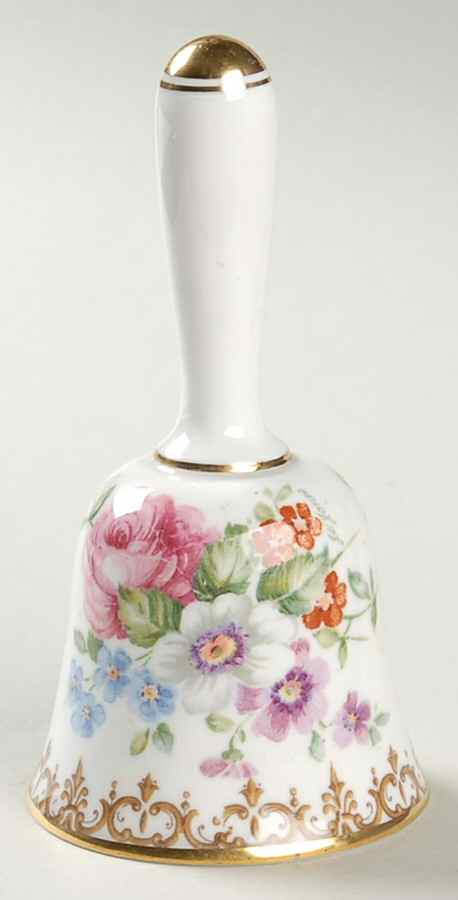 England's Bouquet Bell by Crown Staffordshire-1