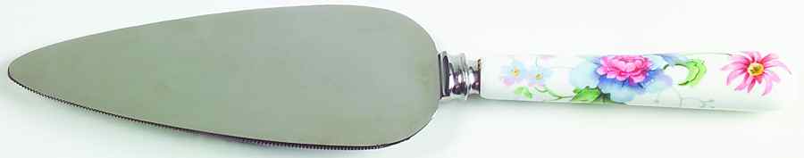 England's Glory (Scalloped) Pie & Cake Server with Stainless Blade by Crown Staffordshire-1