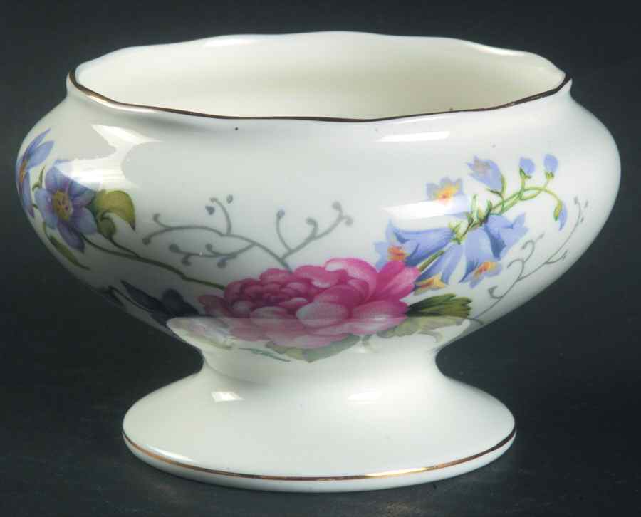 England's Glory (Scalloped) Open Sugar Bowl by Crown Staffordshire-1