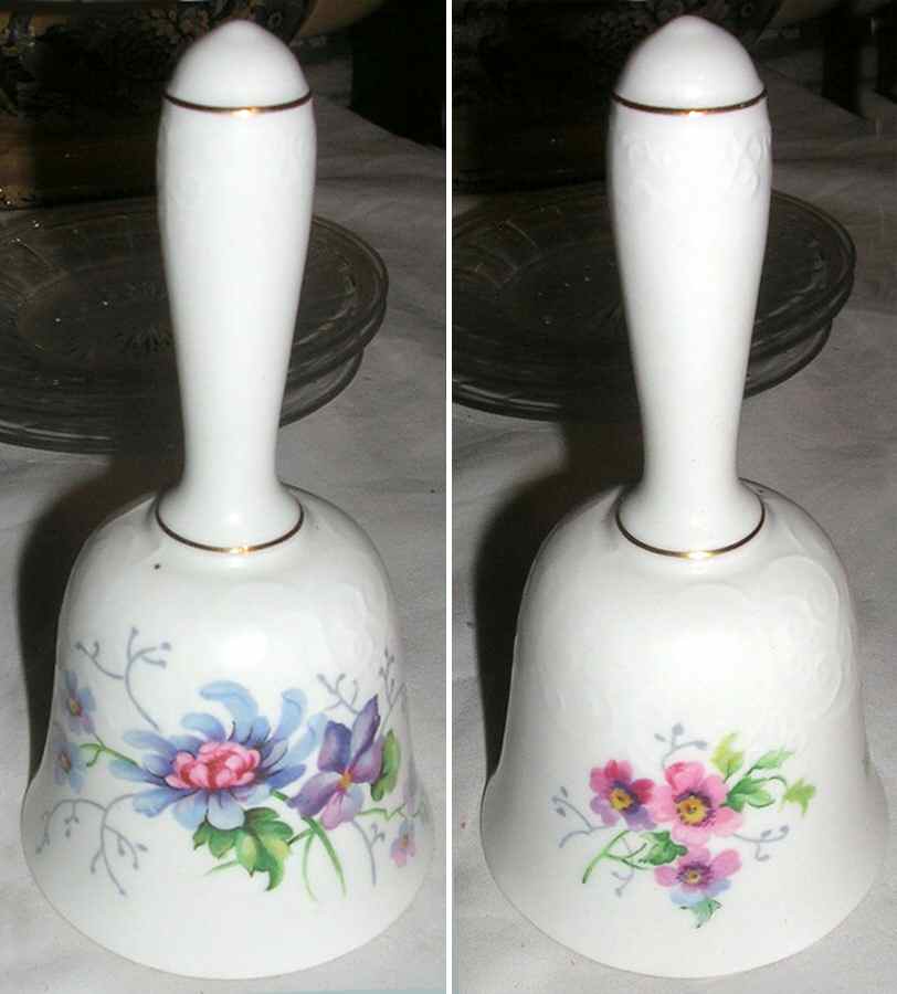 England's Glory (Scalloped) Bell by Crown Staffordshire-1