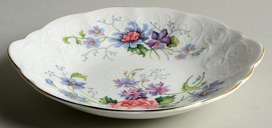 England's Glory (Scalloped) Bon Bon by Crown Staffordshire-1