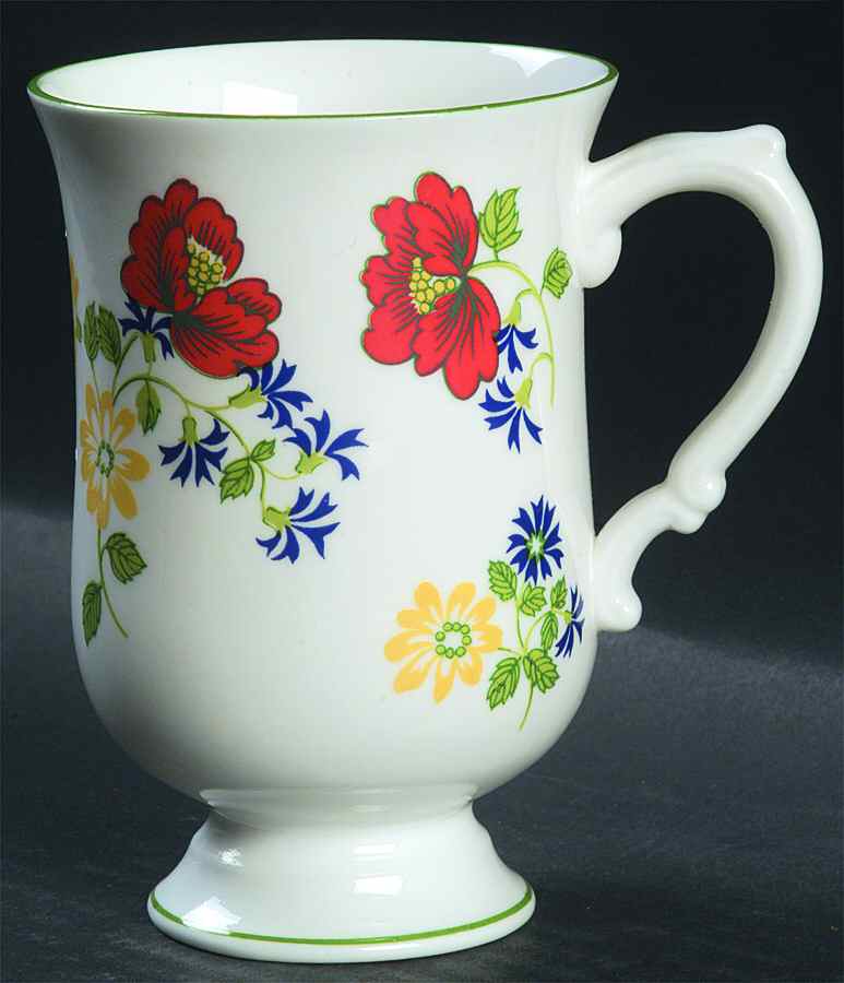 English Garden Grandmug by Crown Staffordshire-1