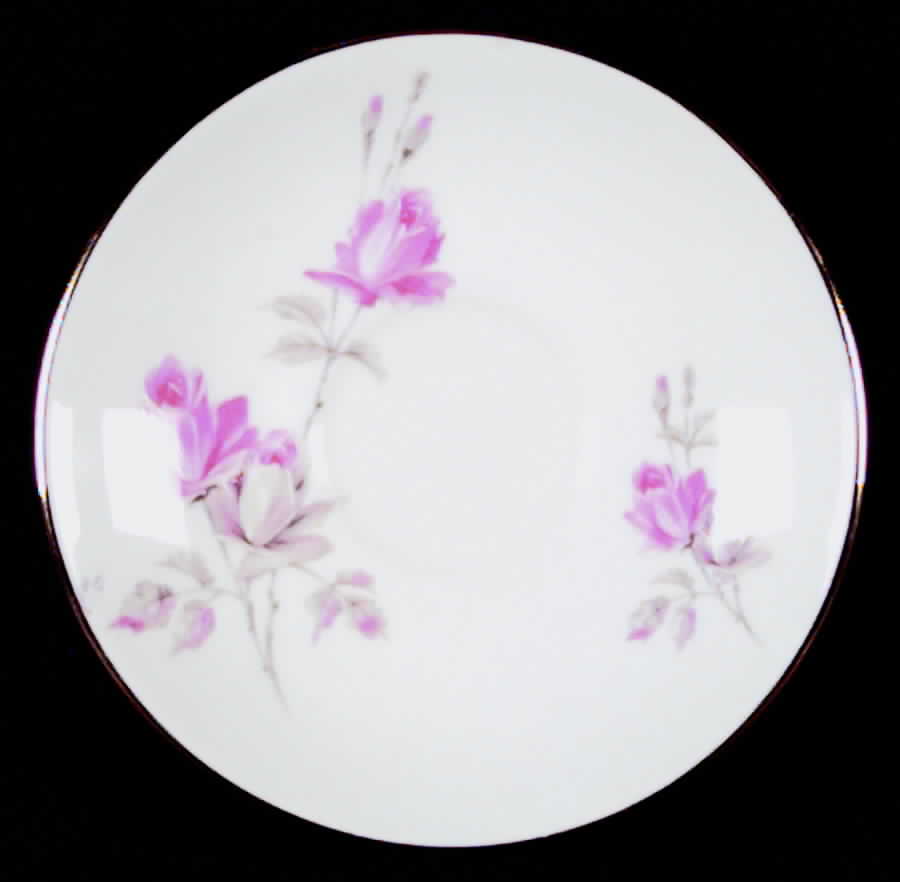 English Rose Salad Plate by Crown Staffordshire-1