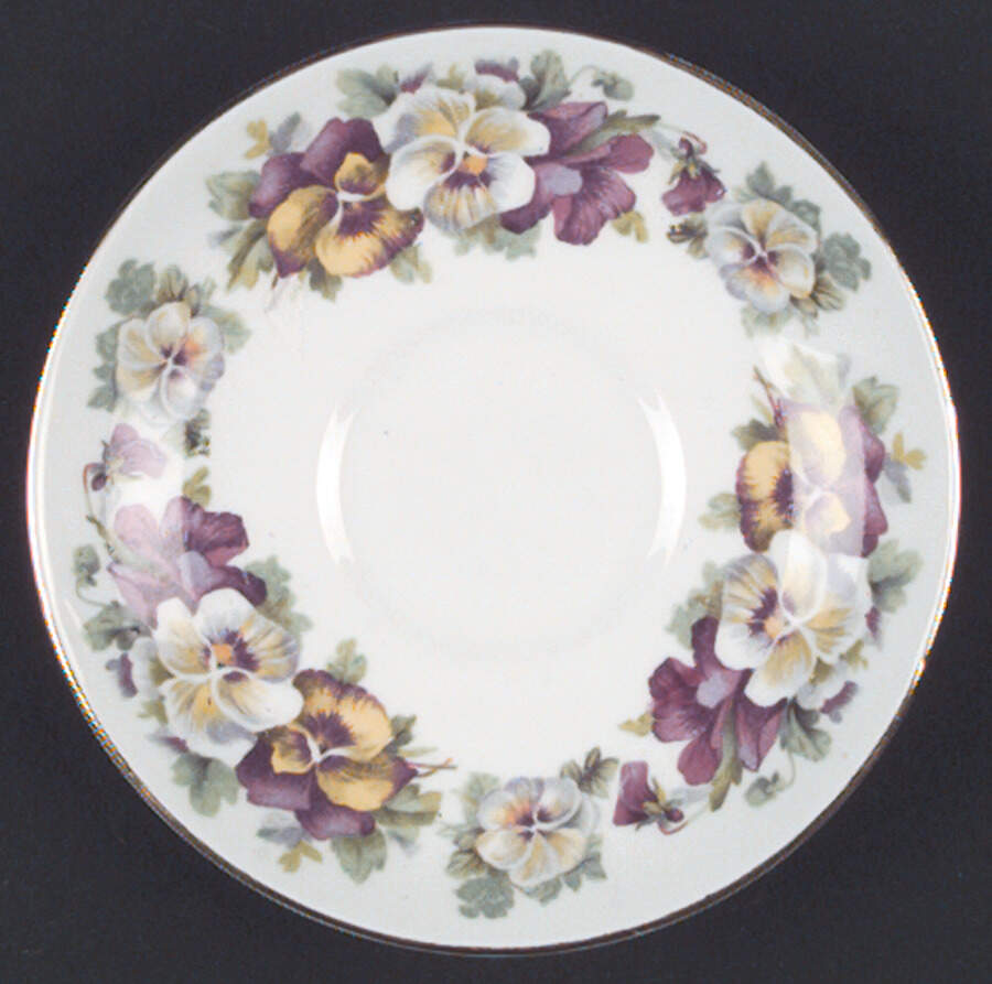 F15069 Saucer for Footed Cup by Crown Staffordshire-1