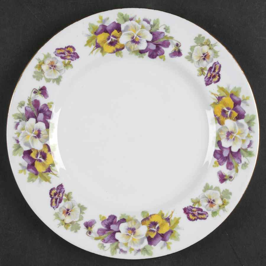 F15069 Salad Plate by Crown Staffordshire-1