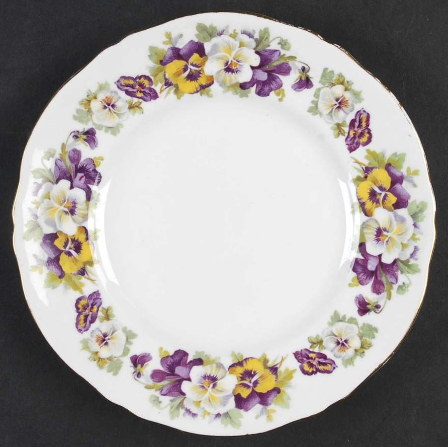 F15069 Salad Plate by Crown Staffordshire-1