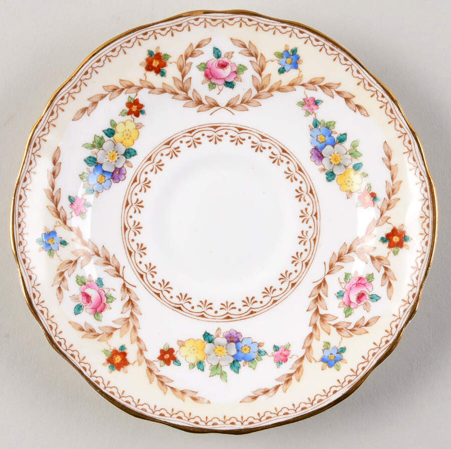 F15744 Saucer for Footed Cup by Crown Staffordshire-1