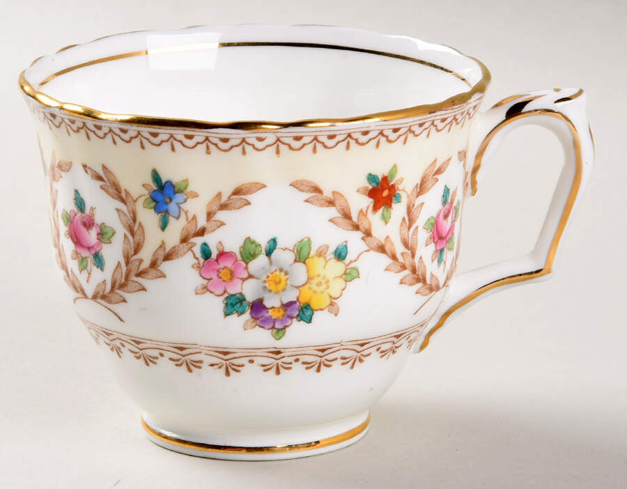 F15744 Footed Cup by Crown Staffordshire-1