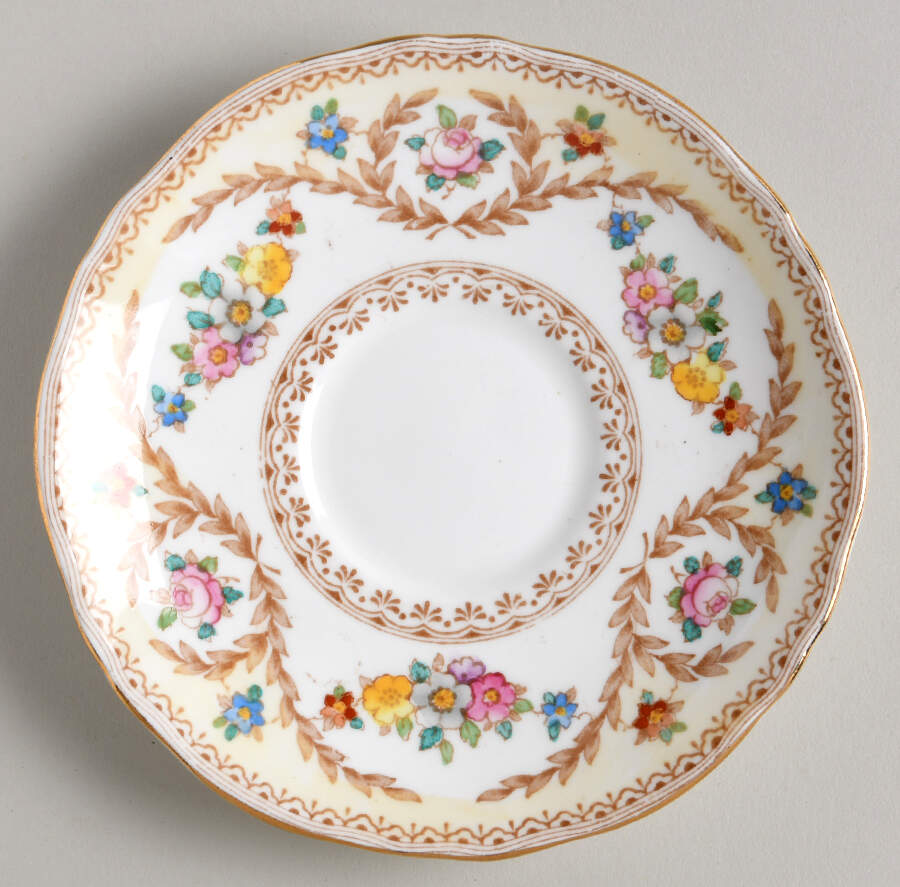 F15744 Saucer for Footed Cup by Crown Staffordshire-1