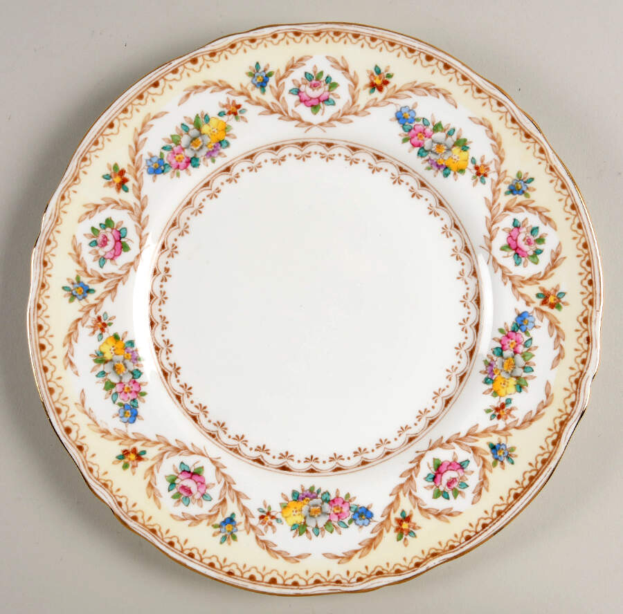 F15744 Luncheon Plate by Crown Staffordshire-1