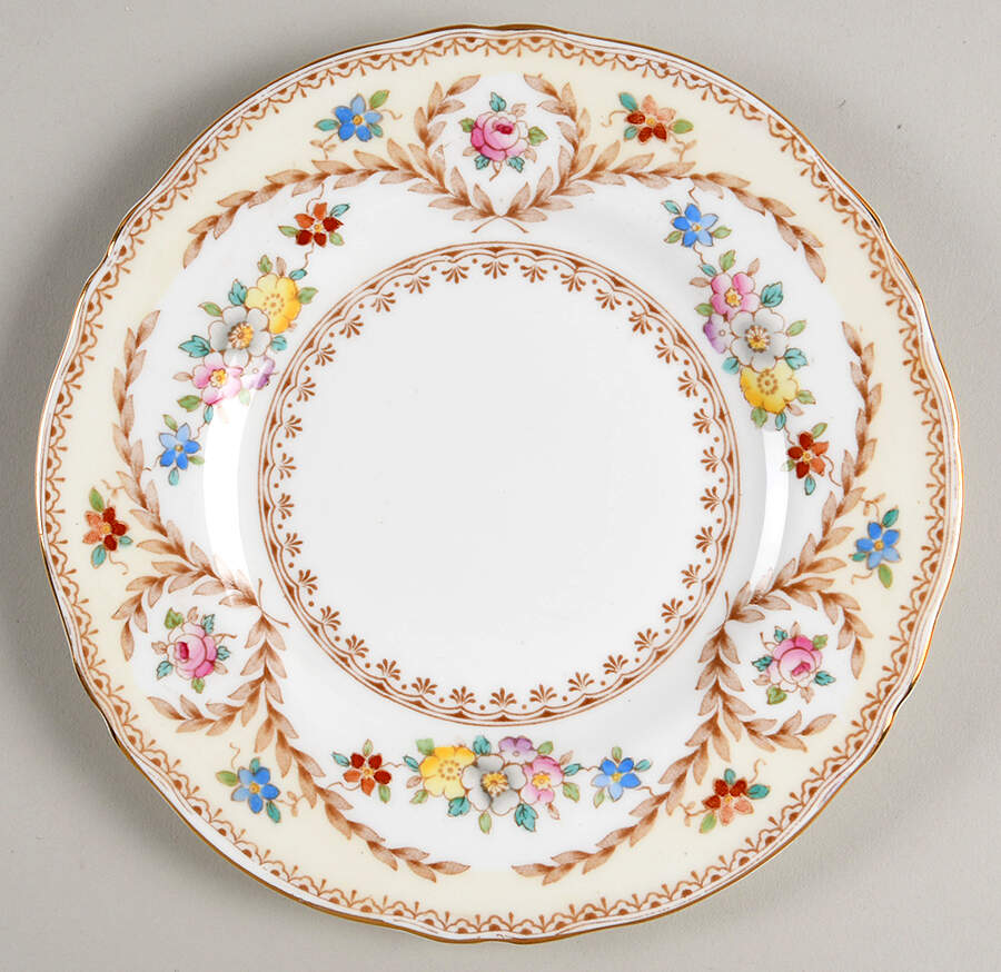 F15744 Dessert/Pie Plate by Crown Staffordshire-1