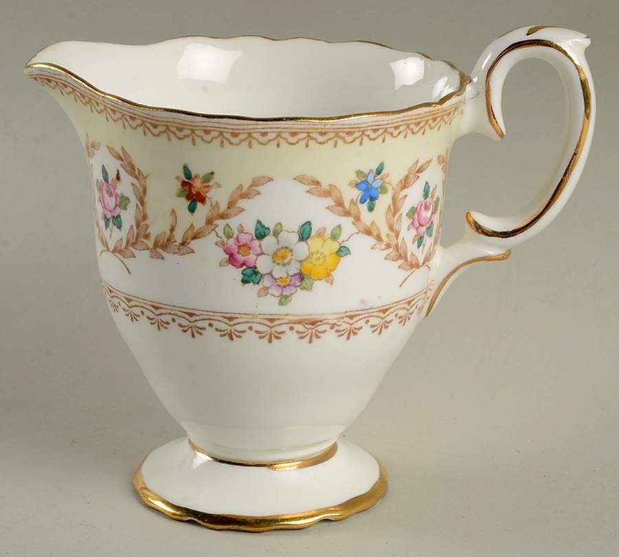 F15744 Creamer by Crown Staffordshire-1