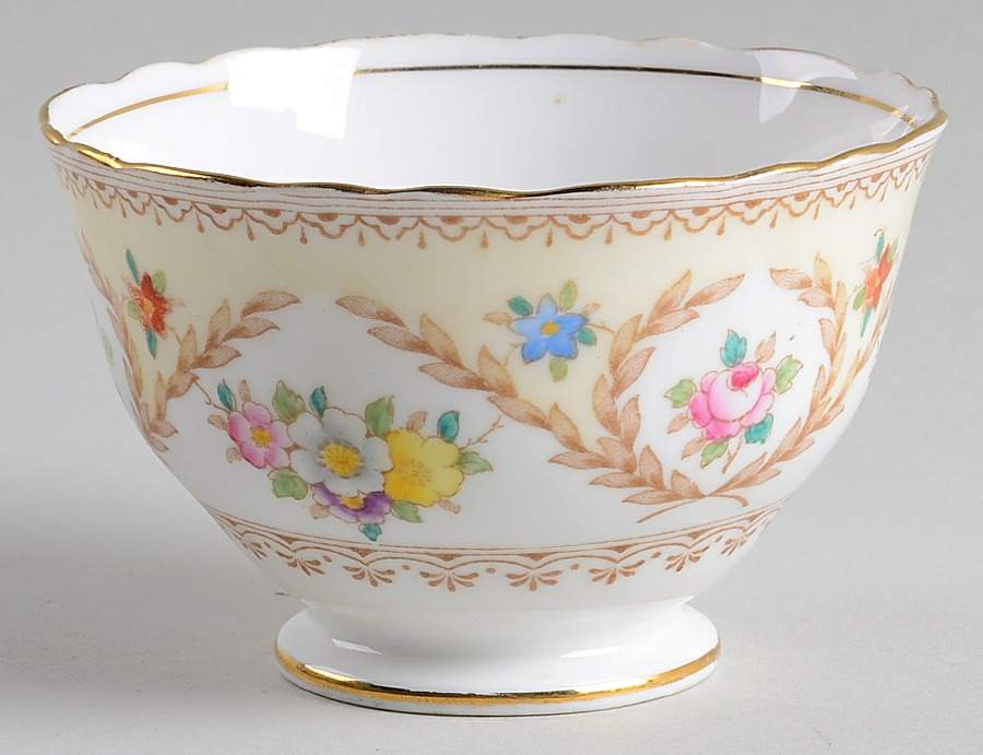 F15744 Mini Open Sugar Bowl by Crown Staffordshire-1