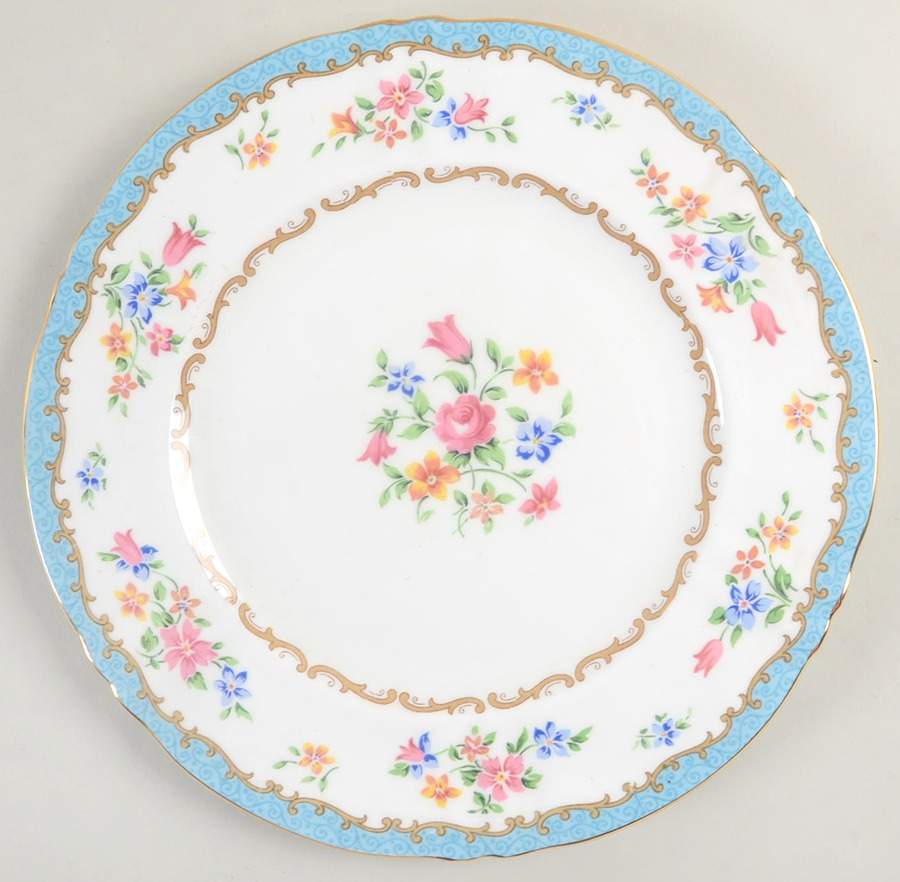 F16164 Dinner Plate by Crown Staffordshire-1