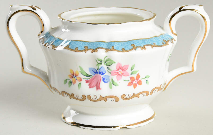 F16164 Sugar Bowl No Lid by Crown Staffordshire-1