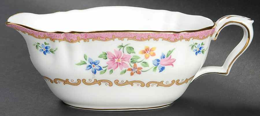 F16165 Gravy Boat by Crown Staffordshire-1