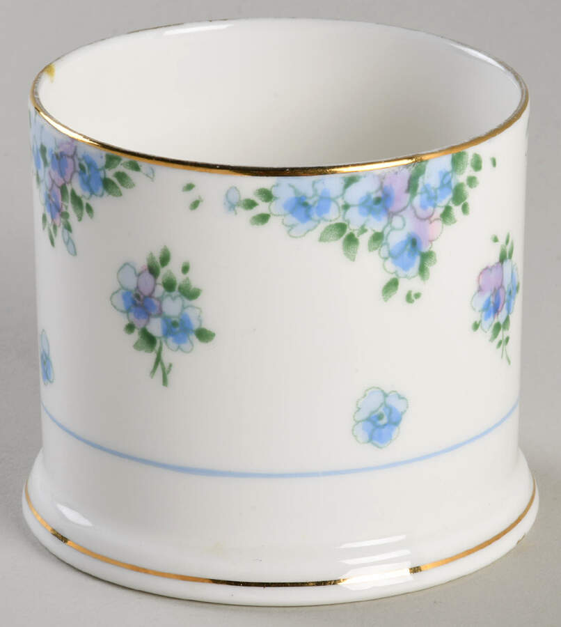 Forget Me Not Jam/Jelly No Lid by Crown Staffordshire-1