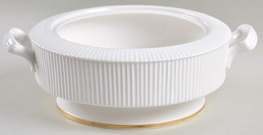 Golden Glory Round Vegetable No Lid by Crown Staffordshire-1