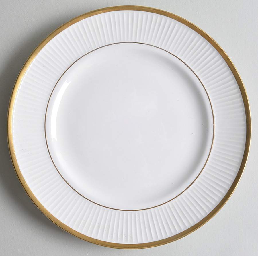 Golden Glory Salad Plate by Crown Staffordshire-1