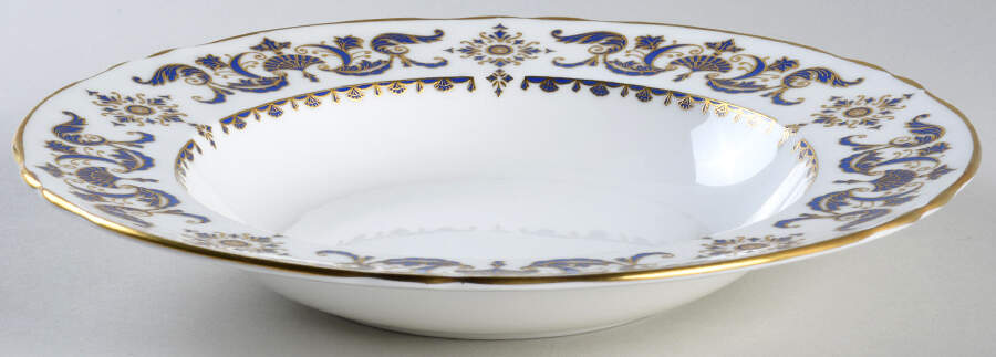 Grosvenor Square Rim Soup Bowl by Crown Staffordshire-1