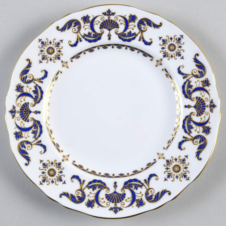 Grosvenor Square Dessert/Pie Plate by Crown Staffordshire-1