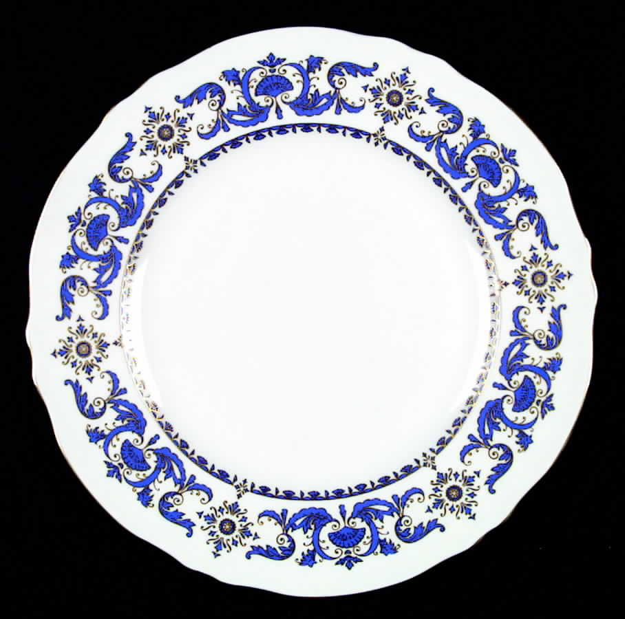 Grosvenor Square Dinner Plate by Crown Staffordshire-1