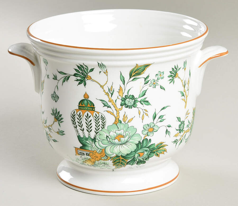Kowloon Medium Cachepot by Crown Staffordshire-1