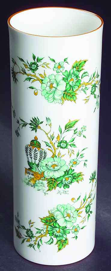 Kowloon 7" Vase by Crown Staffordshire-1
