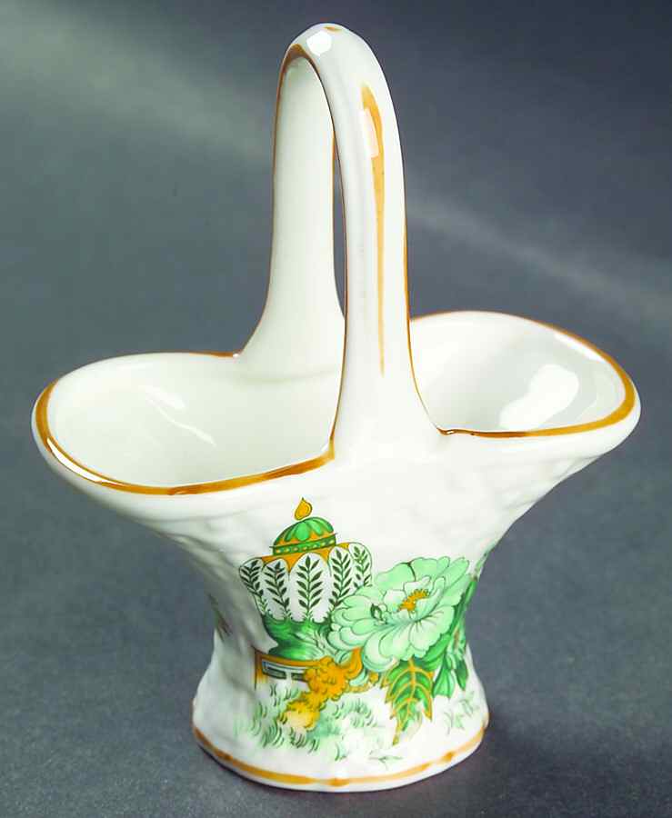 Kowloon Small Basket by Crown Staffordshire-1