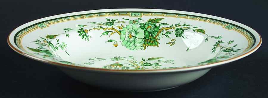 Kowloon Rim Soup Bowl by Crown Staffordshire-1