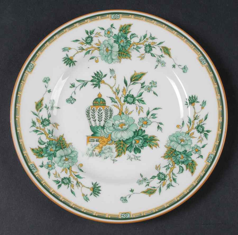 Kowloon Dessert/Pie Plate by Crown Staffordshire-1