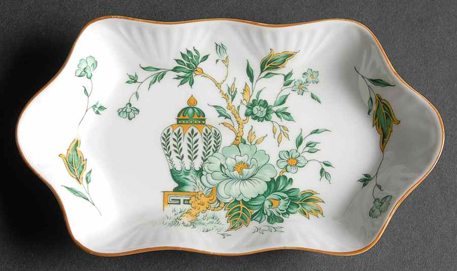 Kowloon Silver Tray by Crown Staffordshire-1