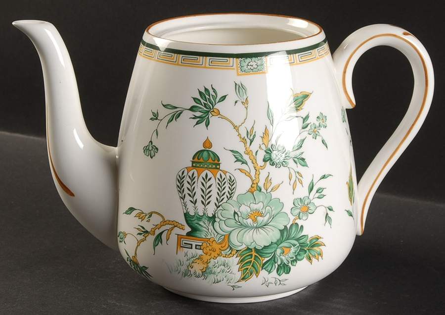 Kowloon Teapot No Lid by Crown Staffordshire-1