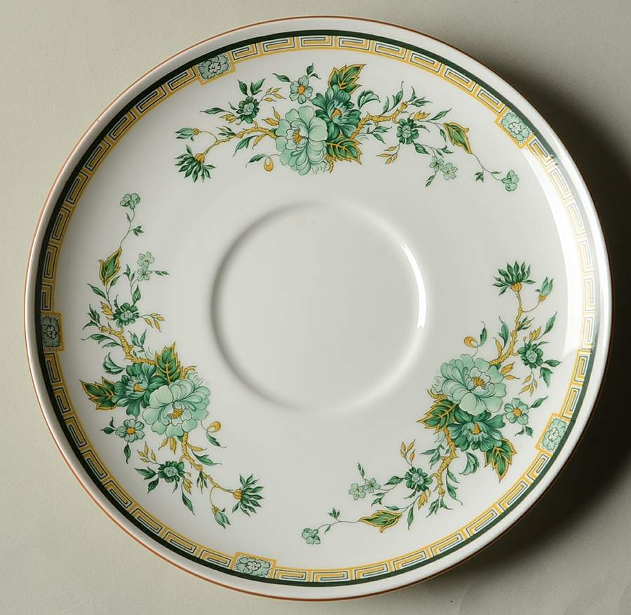 Kowloon Saucer for Cream Soup Bowl by Crown Staffordshire-1