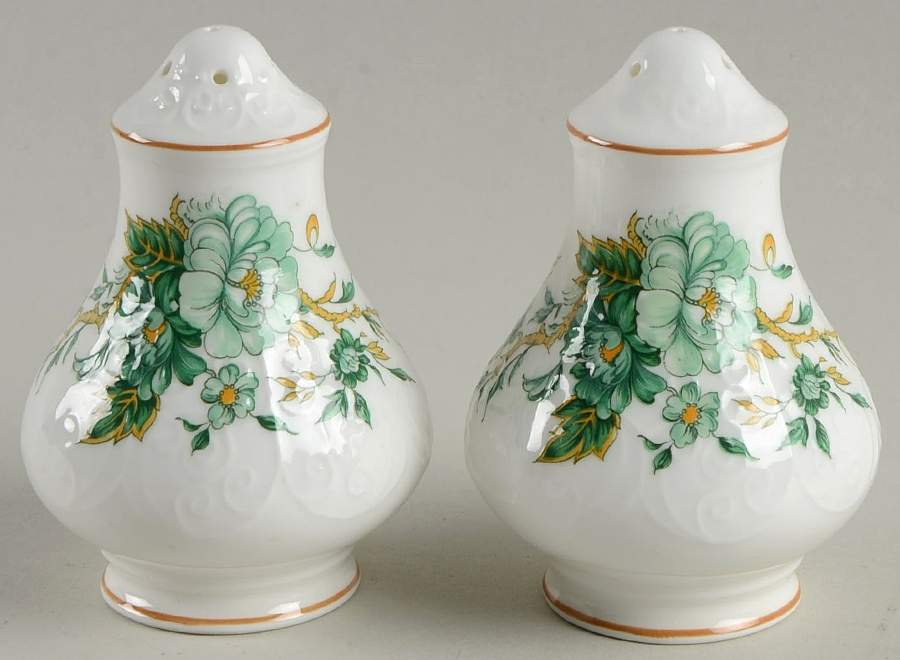 Kowloon Salt & Pepper Set by Crown Staffordshire-1