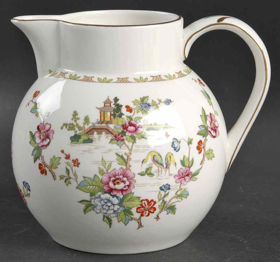 Pagoda Pitcher by Crown Staffordshire-1