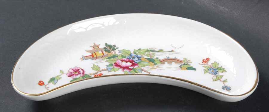 Pagoda Bone Dish by Crown Staffordshire-1