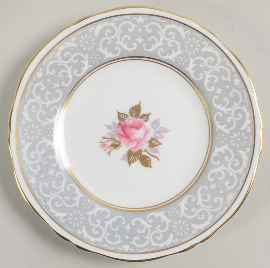 Park Lane Bread & Butter Plate by Crown Staffordshire-1
