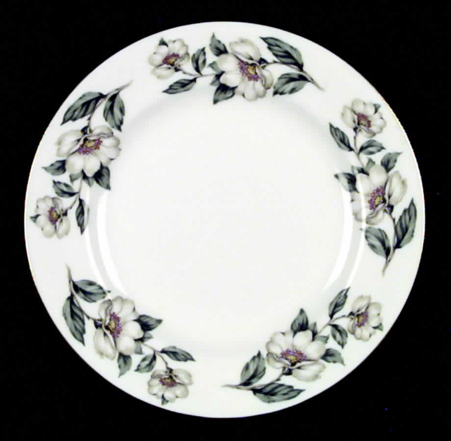 Pear Blossom Salad Plate by Crown Staffordshire-1