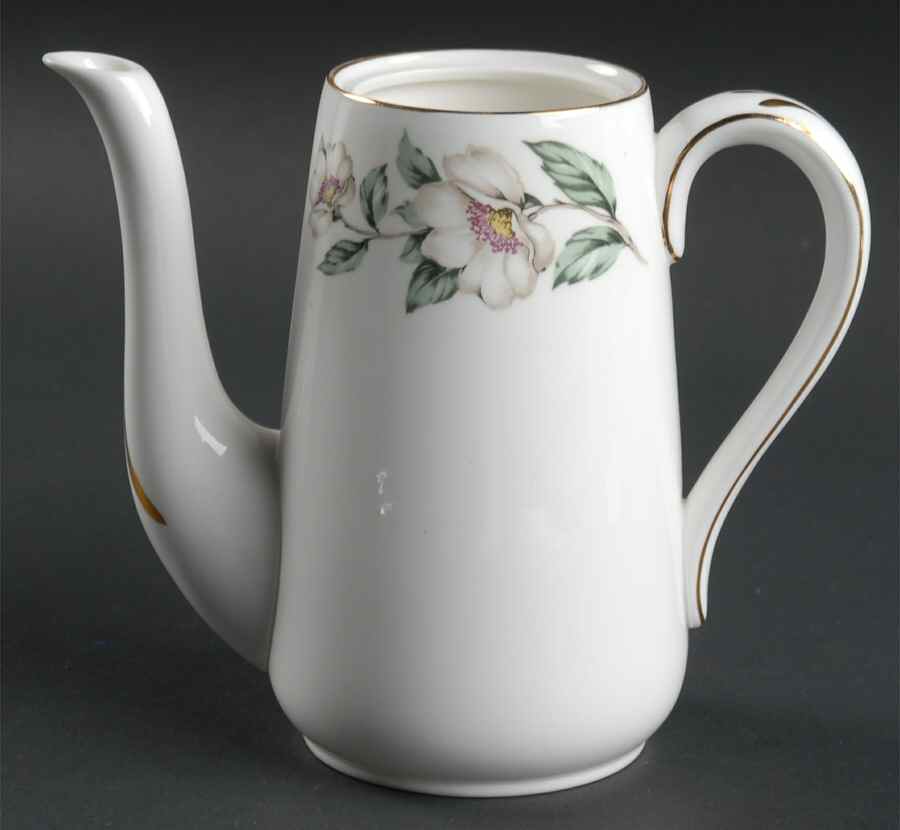 Pear Blossom Mini Coffee Pot No Lid by Crown Staffordshire-1