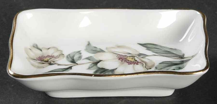Pear Blossom Nut Dish by Crown Staffordshire-1
